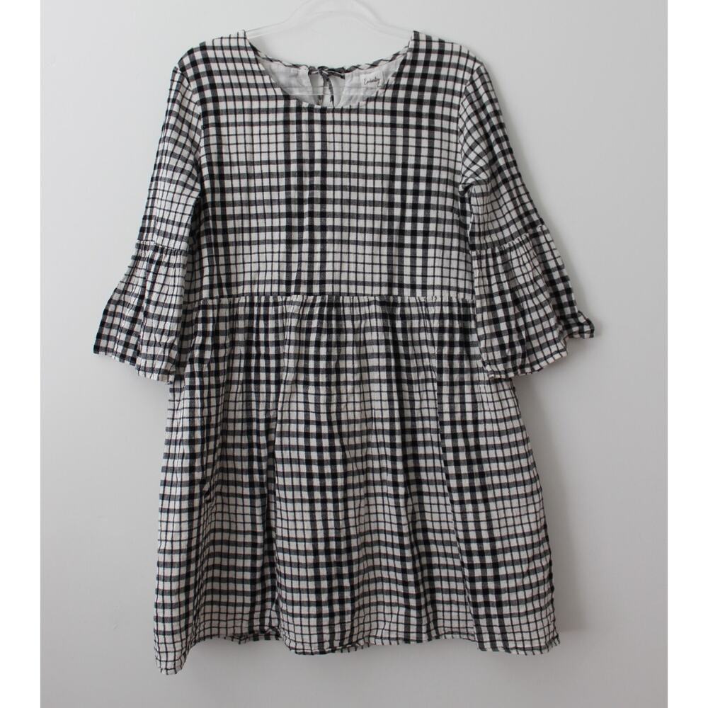 Emberley Womens Dress Black & White Size L Pre-Owned